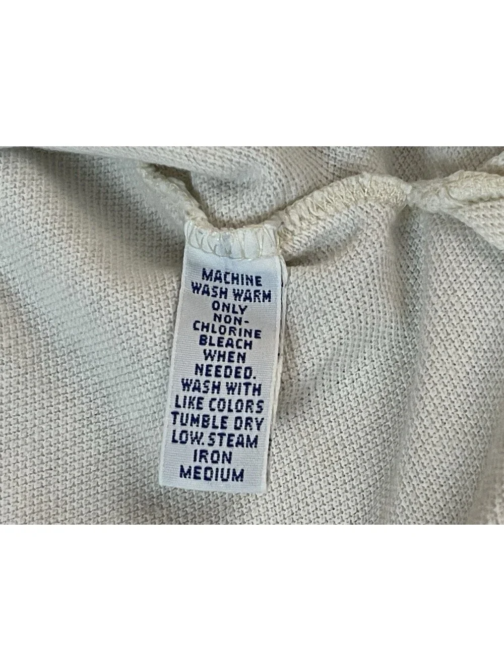 Polo Ralph Lauren Beige Cotton Short Sleeve Polo Shirt Men Size XXL